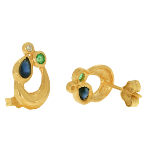 Cercei, Aur Galben, 18 k, 1.73 gr, Cod Produs: 677336 - 2