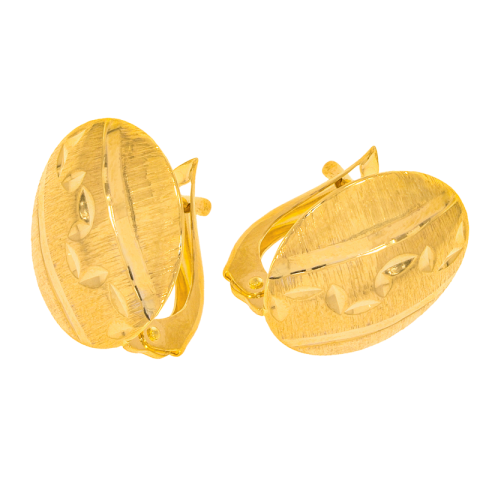 Cercei, Aur Galben, 14 k, 2.13 gr, Cod Produs: 679104 - 1