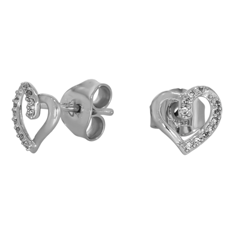 Cercei, Aur Alb, 18 k, 0.98 gr, Cod Produs: 690239 - 2