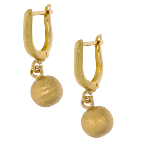 Cercei, Aur Galben, 14 k, 2.41 gr, Cod Produs: 693467 - 1