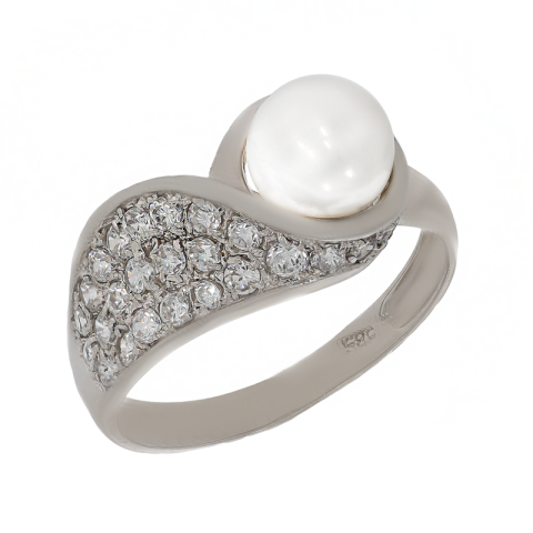 Inel, Aur Alb, 14 k, 3.76 gr, Cod Produs: 694541 - 1