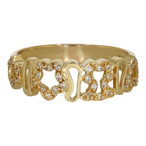 Inel, Aur Galben, 14 k, 4.25 gr, Cod Produs: 695479 - 2