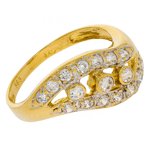 Inel, Aur Galben, 14 k, 3.04 gr, Cod Produs: 696237 - 1