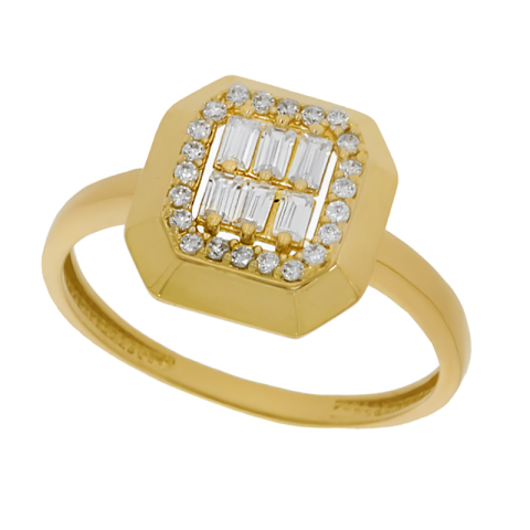 Inel, Aur Galben, 14 k, 2.48 gr, Cod Produs: 697396 - 1
