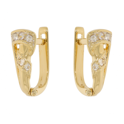 Cercei, Aur Galben, 14 k, 2.51 gr, Cod Produs: 698057 - 1