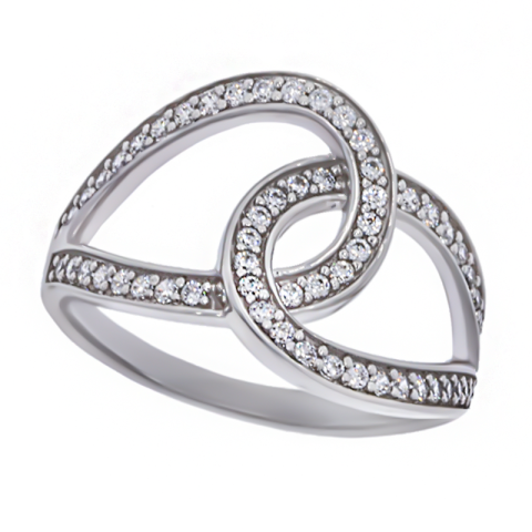 Inel, Aur Alb, 14 k, 3.45 gr, Cod Produs: 699242 - 1