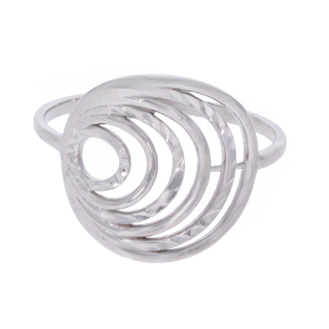 Inel, Aur Alb, 14 k, 2 gr, Cod Produs: 700928 - 1