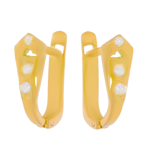 Cercei, Aur Galben, 14 k, 2.85 gr, Cod Produs: 701734 - 1