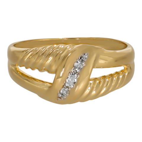 Inel, Aur Galben, 18 k, 3.44 gr, Cod Produs: 702227 - 2