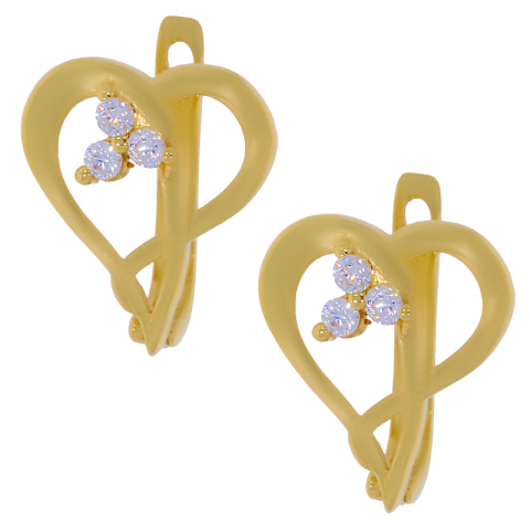 Cercei, Aur Galben, 14 k, 2.4 gr, Cod Produs: 702783 - 1