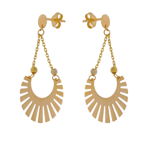 Cercei, Aur Galben, 14 k, 1.93 gr, Cod Produs: 703347 - 1