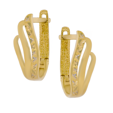 Cercei, Aur Galben, 14 k, 2.88 gr, Cod Produs: 704134 - 1