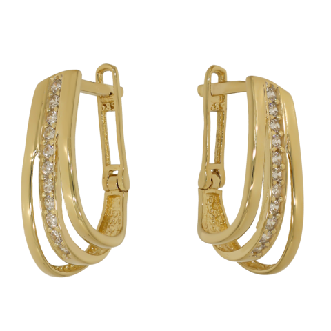 Cercei, Aur Galben, 14 k, 3.28 gr, Cod Produs: 704705 - 1