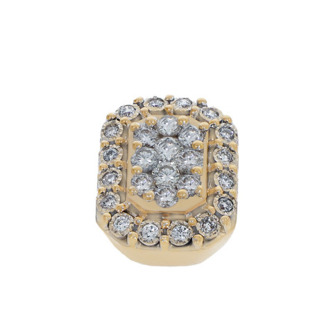 Pandantiv, Aur Galben, 18 k, 1.67 gr, cu Diamante, Cod Produs: 705435 - 2