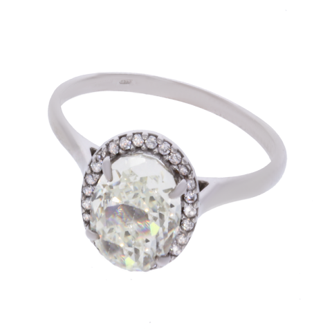 Inel, Aur Alb, 14 k, 3.03 gr, Cod Produs: 706113 - 1