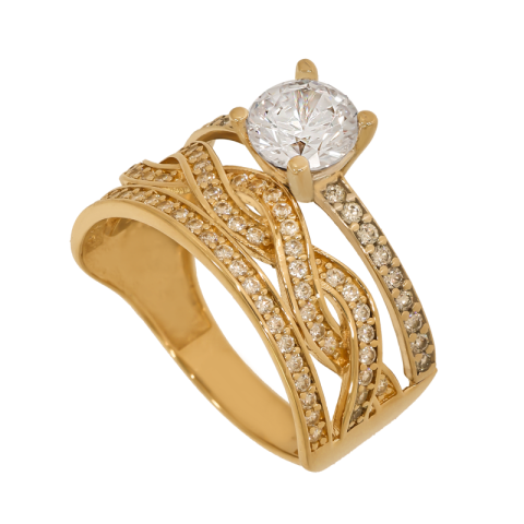 Inel, Aur Galben, 14 k, 3.73 gr, Cod Produs: 707435 - 1