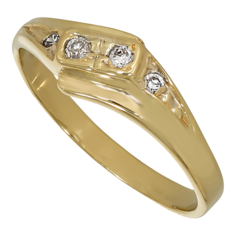 Inel, Aur Galben, 14 k, 2.28 gr, Cod Produs: 708090 - 1