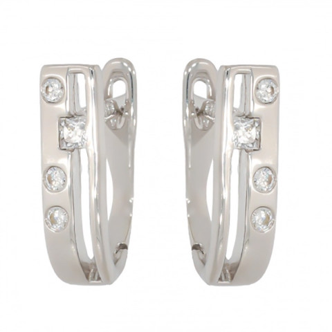 Cercei, Aur Alb, 14 k, 2.34 gr, Cod Produs: 708699 - 1