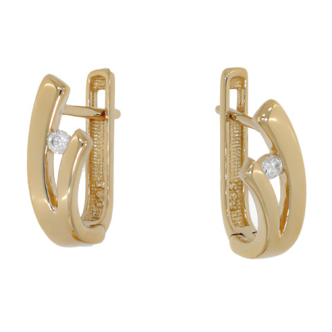 Cercei, Aur Galben, 14 k, 2.45 gr, Cod Produs: 709762 - 1