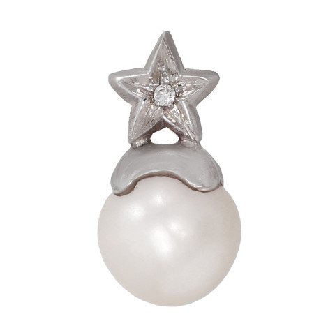 Pandantiv, Aur Alb, 18 k, 1.31 gr, Cod Produs: 710056 - 1