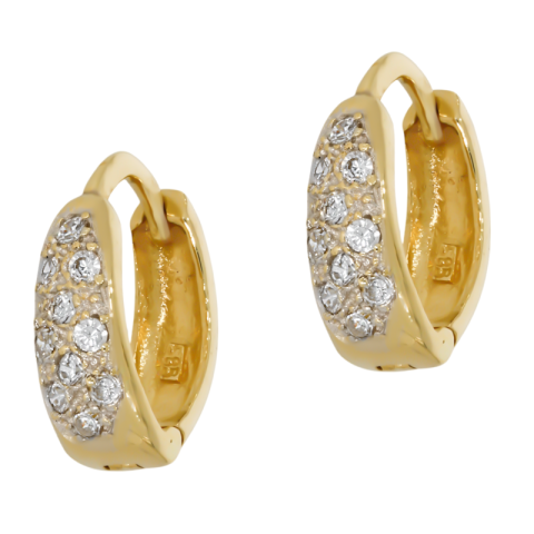 Cercei, Aur Galben, 14 k, 2.85 gr, Cod Produs: 710186 - 1