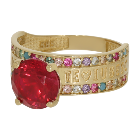 Inel, Aur Galben, 14 k, 3.21 gr, Cod Produs: 710526 - 1