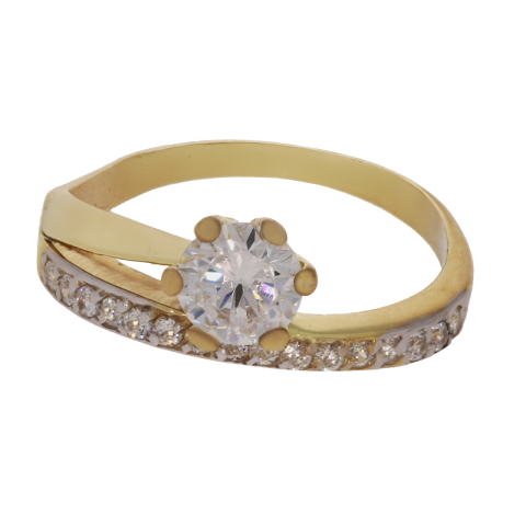 Inel, Aur Galben, 14 k, 3.12 gr, Cod Produs: 711894 - 1