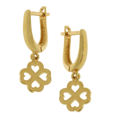 Cercei, Aur Galben, 14 k, 2.38 gr, Cod Produs: 711973 - 1