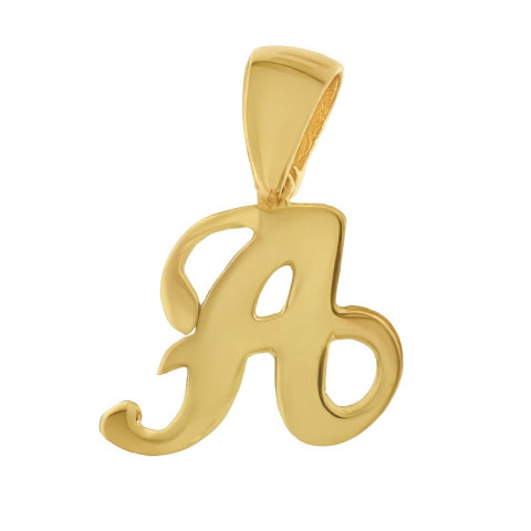 Pandantiv Initiala, Aur Galben, 14 k, 0.86 gr, Cod Produs: 713927 - 1