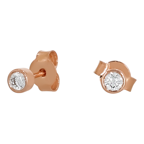Cercei, Aur Roz, 18 k, 1.25 gr, Cod Produs: 714522 - 1