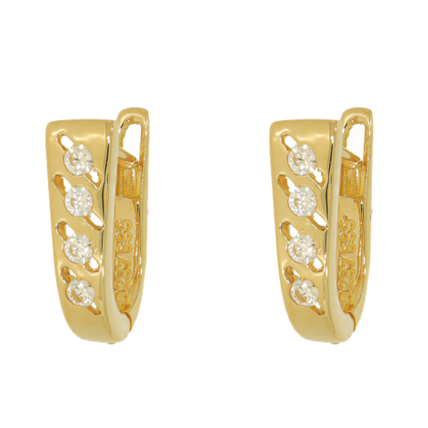 Cercei, Aur Galben, 14 k, 2.1 gr, Cod Produs: 715107 - 1