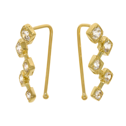 Cercei, Aur Galben, 14 k, 1.79 gr, Cod Produs: 715186 - 1