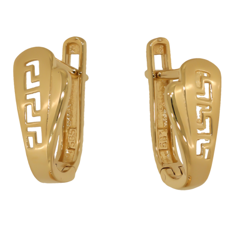 Cercei, Aur Galben, 14 k, 2.02 gr, Cod Produs: 715254 - 1