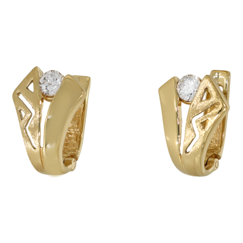 Cercei, Aur Galben, 14 k, 3.72 gr, Cod Produs: 715989 - 1