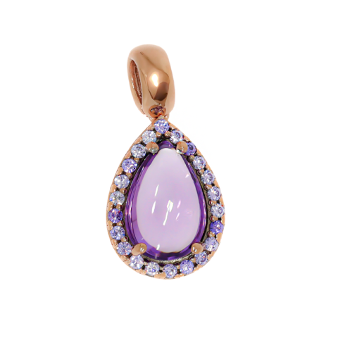 Pandantiv, Aur Roz, 14 k, 1.08 gr, Cod Produs: 716378 - 1