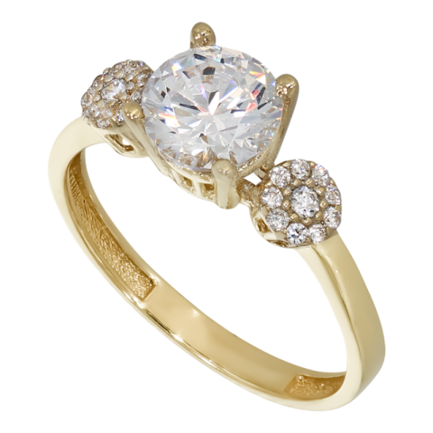 Inel De Logodna, Aur Galben, 14 k, 2.74 gr, Cod Produs: 717366 - 1