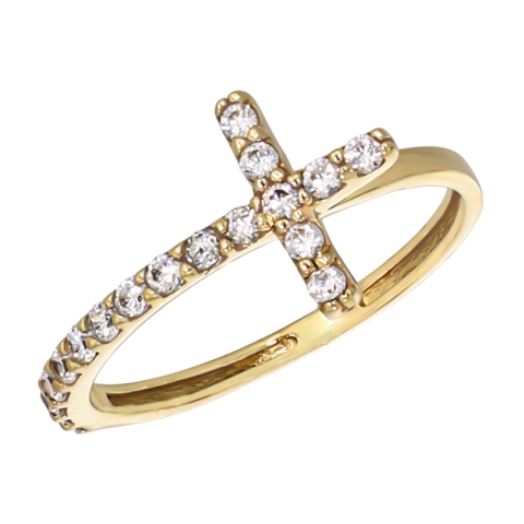 Inel, Aur Galben, 18 k, 1.46 gr, Cod Produs: 717571 - 1