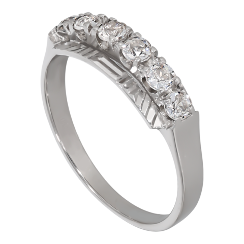 Inel, Aur Alb, 18 k, 2.41 gr, Cod Produs: 718107 - 1