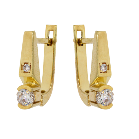 Cercei, Aur Galben, 14 k, 3.13 gr, Cod Produs: 718213 - 1