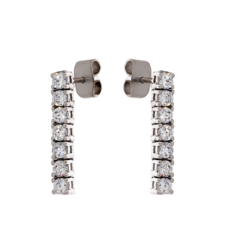 Cercei, Aur Alb, 14 k, 2.79 gr, Cod Produs: 720302 - 1
