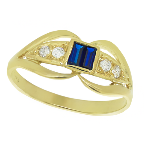 Inel, Aur Galben, 14 k, 2.6 gr, Cod Produs: 722689 - 1