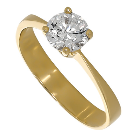Inel De Logodna, Aur Galben, 14 k, 2.39 gr, Cod Produs: 722818 - 1