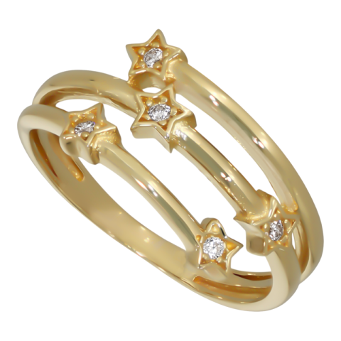 Inel, Aur Galben, 14 k, 2.21 gr, Cod Produs: 722909 - 1