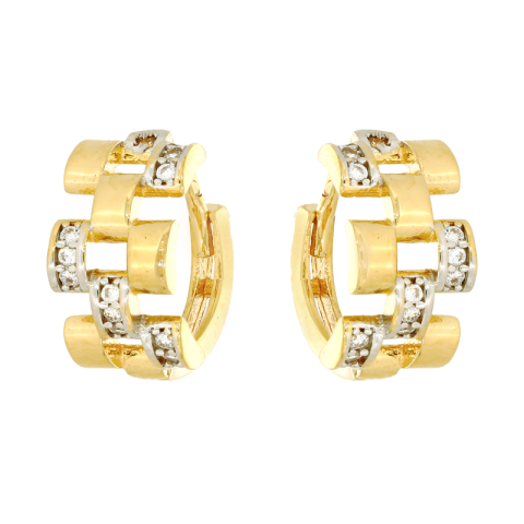 Cercei, Aur Mixt, 14 k, 2.16 gr, Cod Produs: 723075 - 1