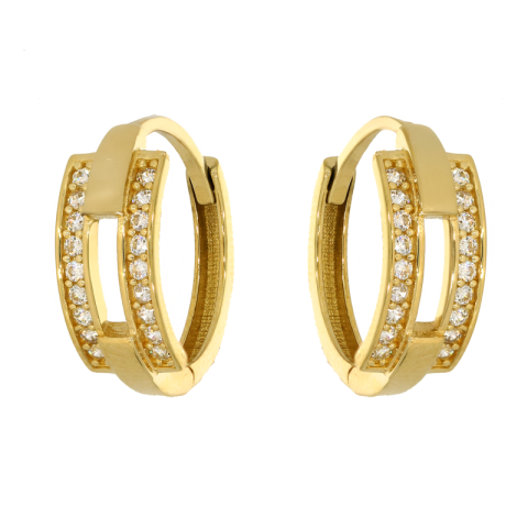 Cercei, Aur Galben, 14 k, 2.18 gr, Cod Produs: 723119 - 1