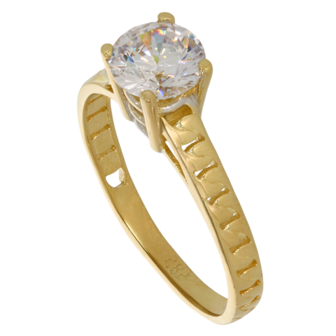 Inel De Logodna, Aur Galben, 14 k, 2.91 gr, Cod Produs: 724302 - 1