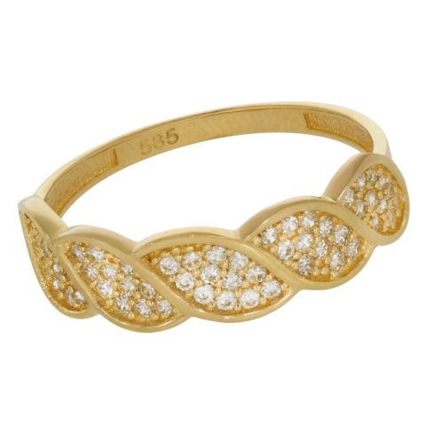 Inel, Aur Galben, 14 k, 1.96 gr, Cod Produs: 724373 - 1