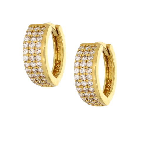 Cercei, Aur Galben, 14 k, 2.55 gr, Cod Produs: 724447 - 1