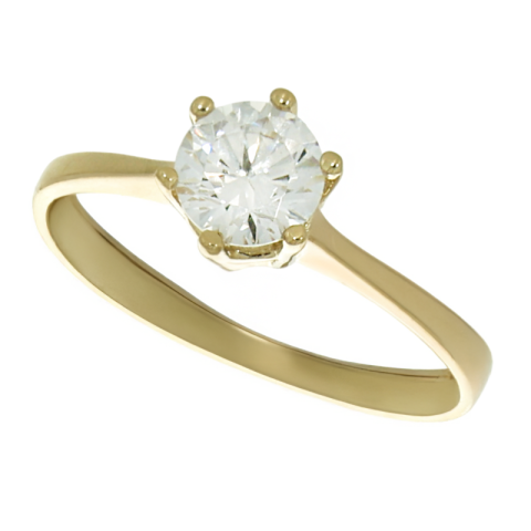 Inel De Logodna, Aur Galben, 14 k, 1.96 gr, Cod Produs: 725243 - 1