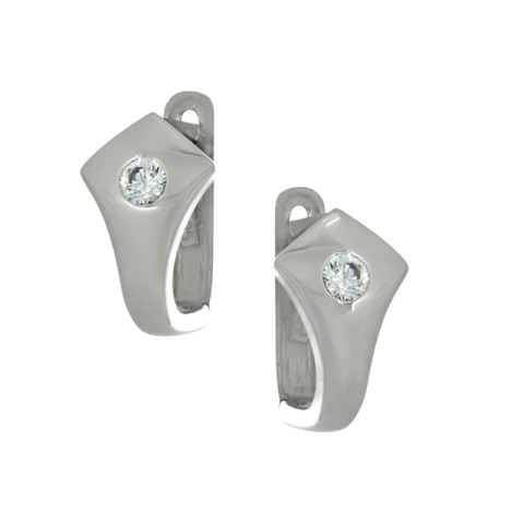 Cercei, Aur Alb, 14 k, 2.65 gr, Cod Produs: 725311 - 1